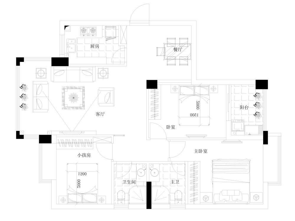 【君熙晨】《设计_品质_心空间》 —不断更新_江南第一城F组1#1101-Model.jpg