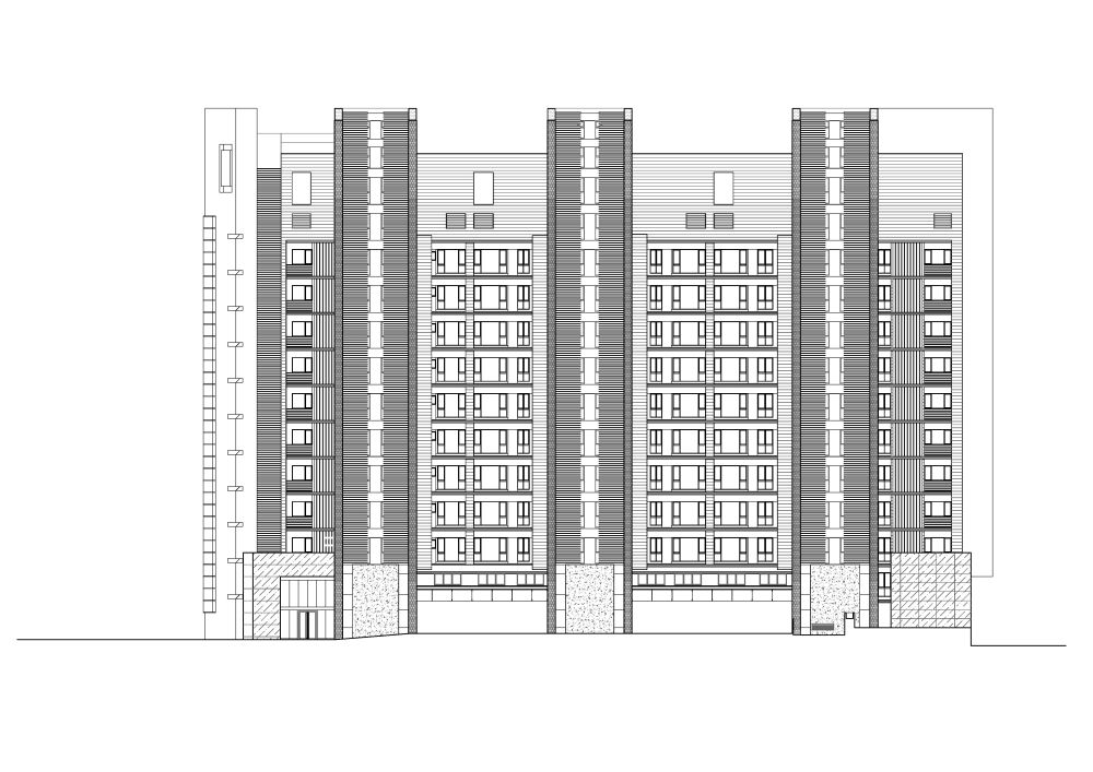 朱弘楠- 国扬天母住宅_朱弘楠建筑师 - 国扬天母集合住宅 - 04西向立面.jpg