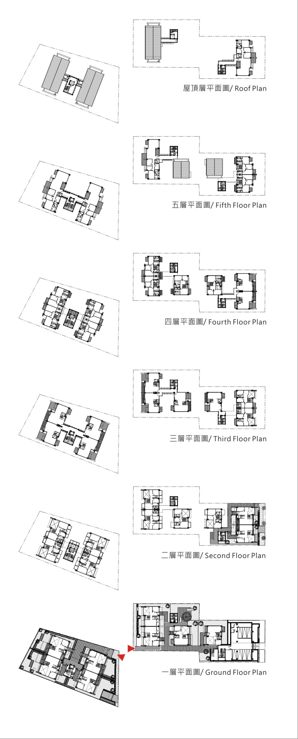 朱弘楠建筑师-先得月(住宅)_先得月集合住宅 - 各层平面图.jpg