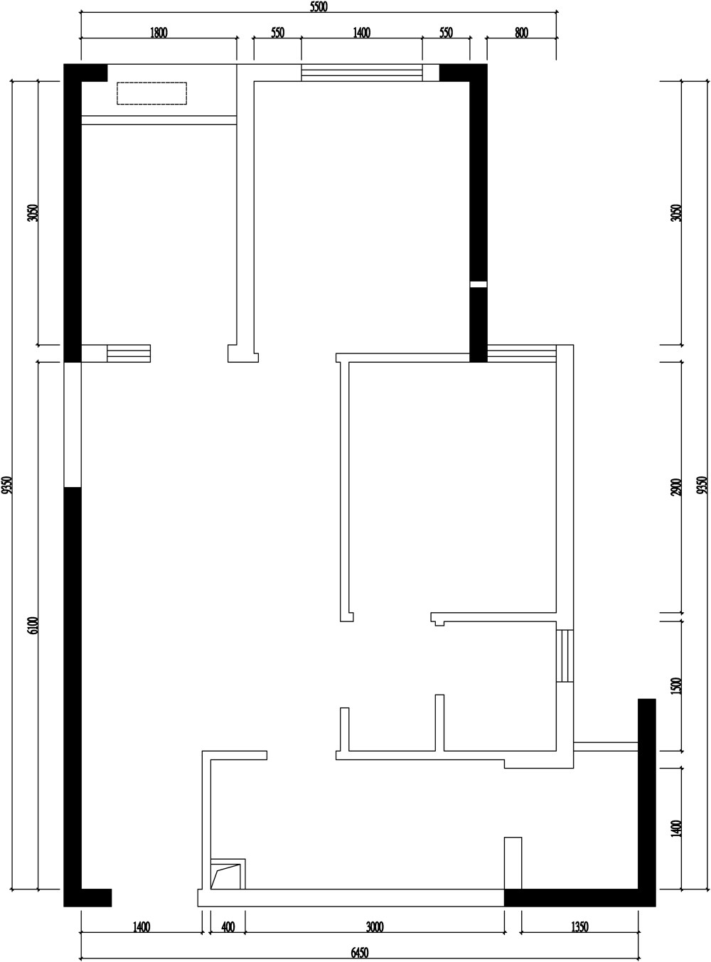 【君熙晨】《设计_品质_心空间》 —不断更新_原始结构图.jpg