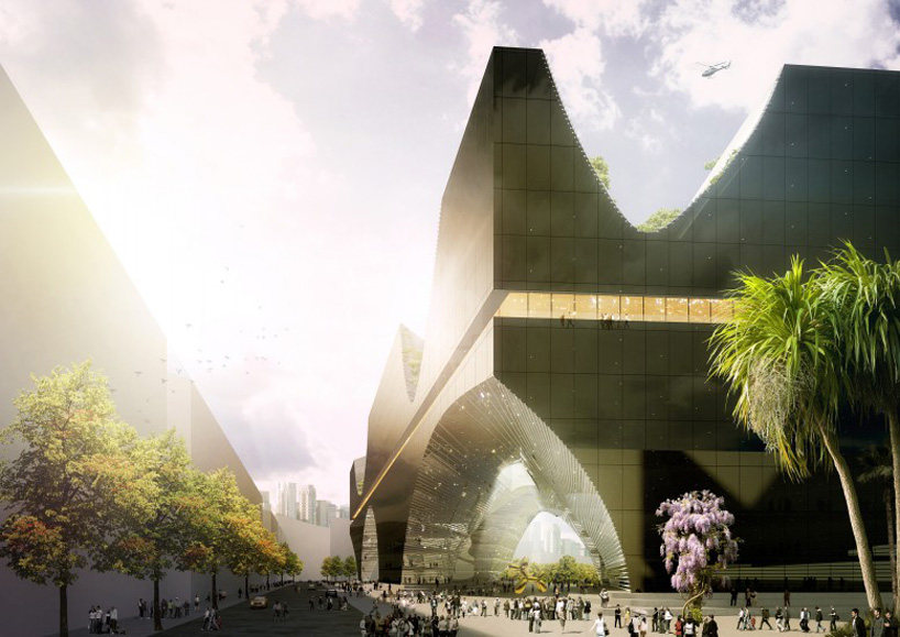 台中文化中心竞赛项目 alleswirdgut_alleswirdgut-keystone-architect-taichung-cultural-center-designboom-02.jpg