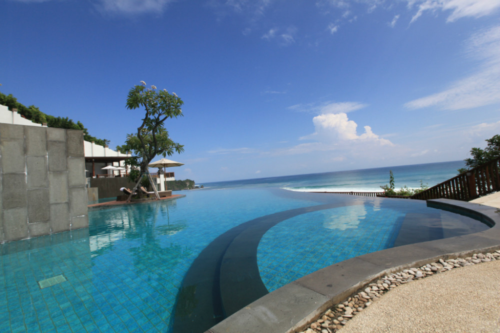 印尼巴厘岛阿娜塔拉度假酒店（anatara）_无边界泳池