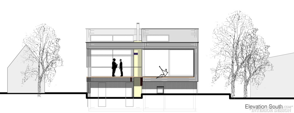 德国阿伦--The Affalterwang house_South-Elevation-Home-in-Aalen-Germany.jpg