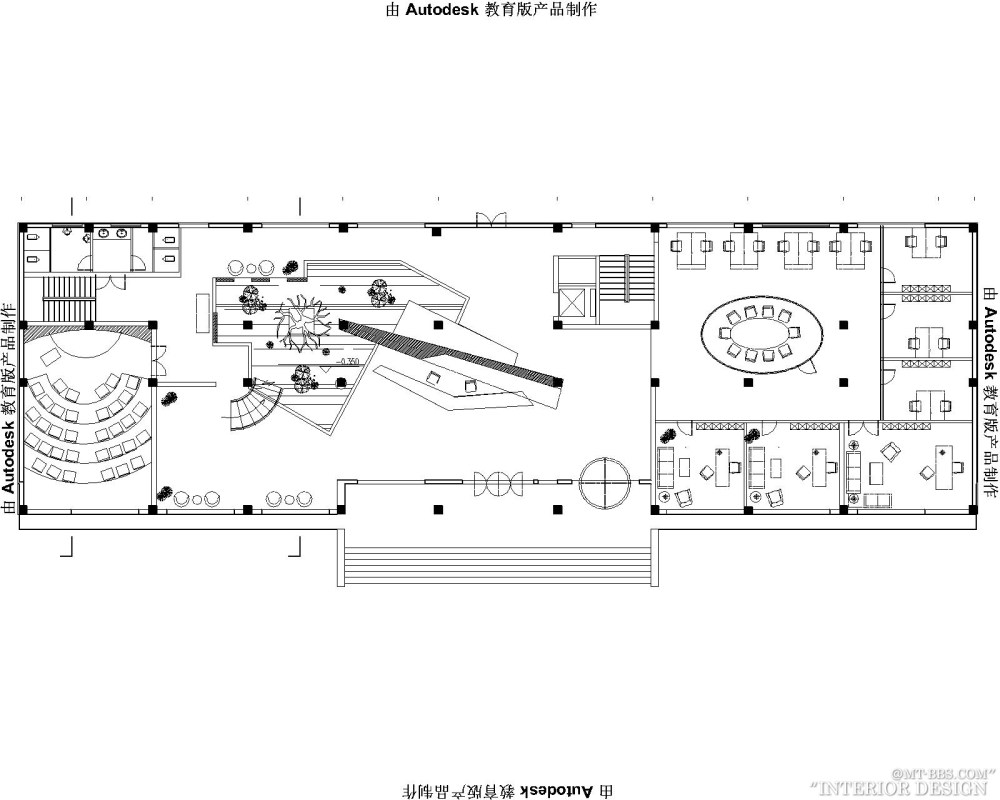 威海东骏房产办公楼设计初案--原相空间出品_办公楼平面布置图-Model.jpg