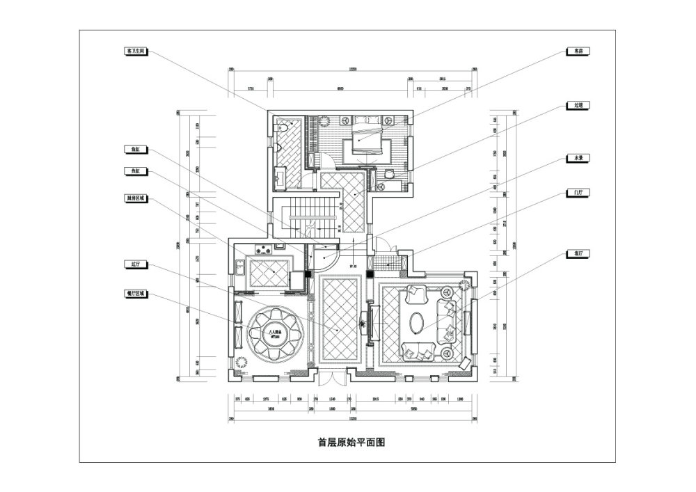 新作别墅平面方案，请大家指点！_1F.jpg