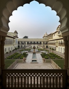 印度斋浦尔兰巴皇宫酒店 Rambagh Palace_Low_H4EJ0_27652515_004 The Palace Courtyard (Chandani Chowk).jpg