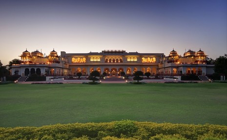 印度斋浦尔兰巴皇宫酒店 Rambagh Palace_Low_H4EJ0_27652467_Palace Exterior.jpg