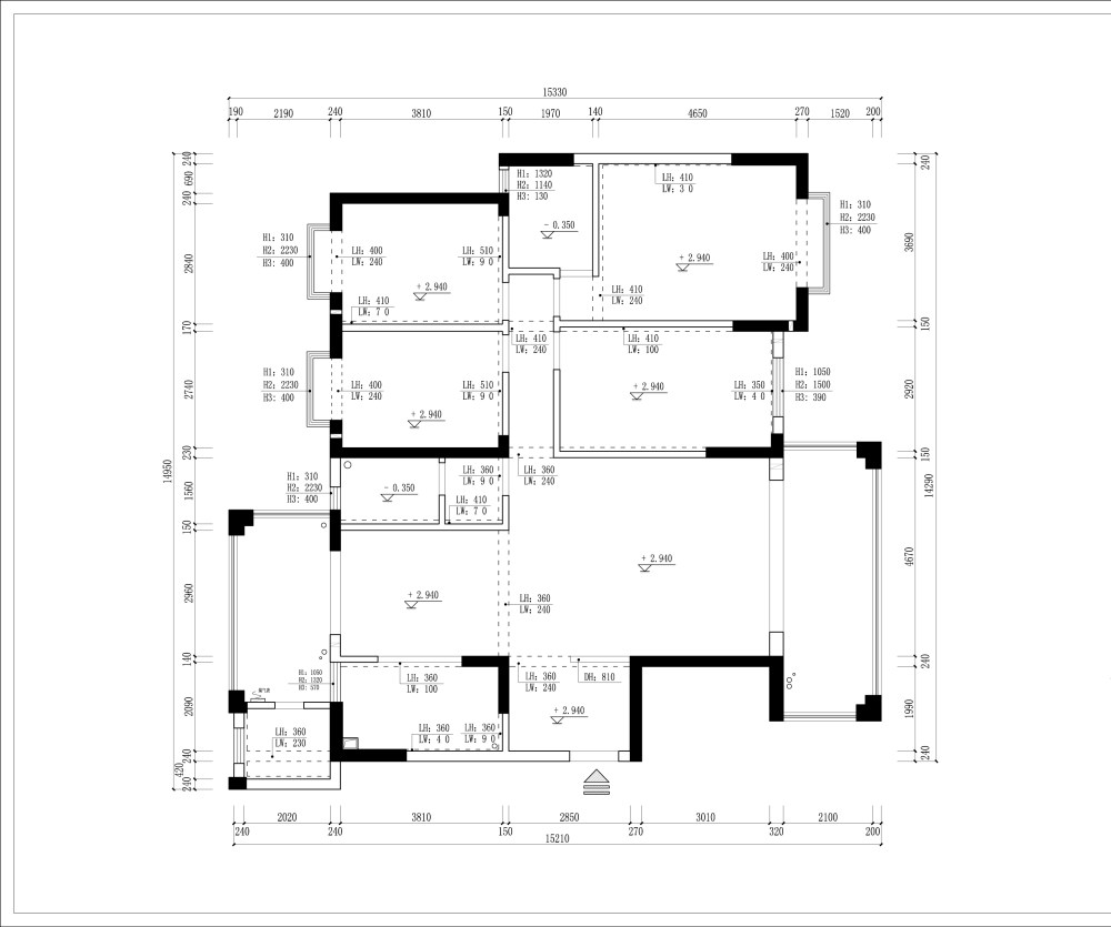 （家装的）施工图模范_5原始结构图.jpg