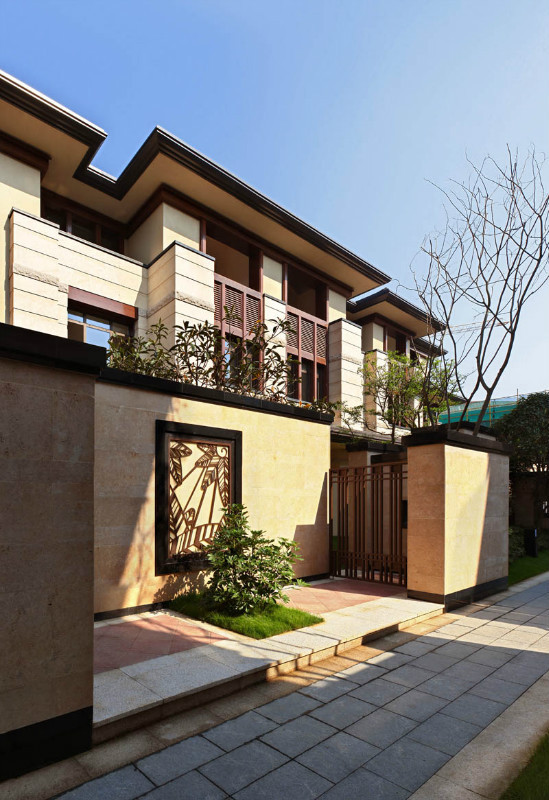 万科长风别墅 赖特 新中式 - 建筑环境-序赞网