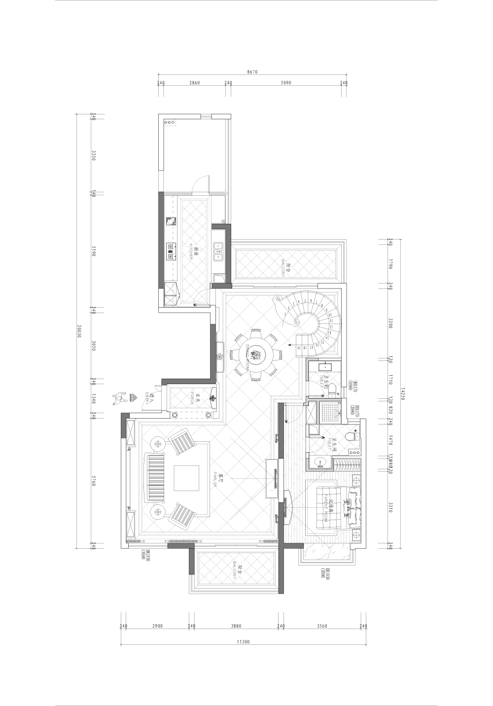 280跃层方案求建议·····大神···你在哪··小女子等你好久了..._一层方案