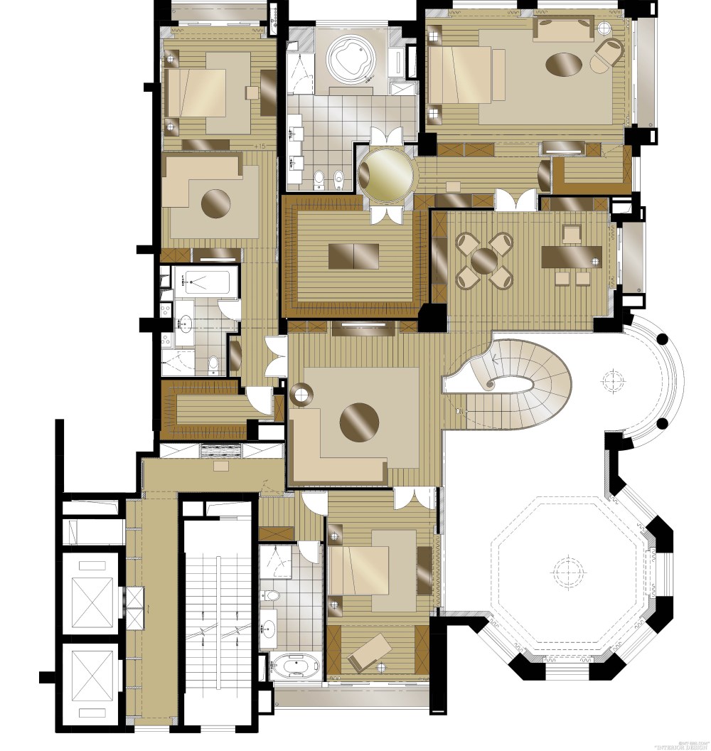 北京星河灣樣板房_星河灣A1 2F plan.jpg