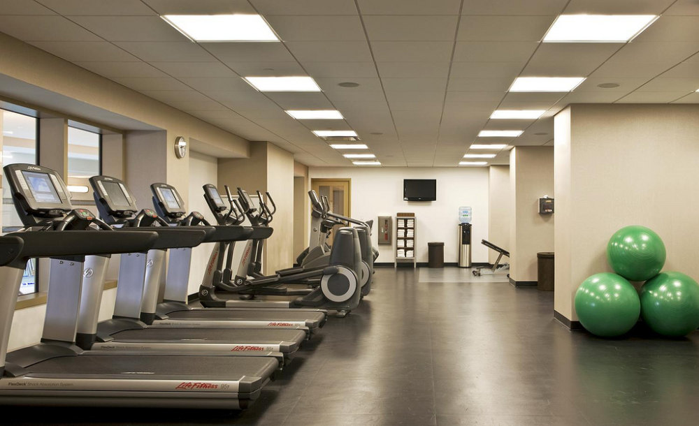 美国新泽西纽波特威斯汀酒店The Westin Jersey City Newport_7)The Westin Jersey City Newport—Fitness Center 拍攝者.jpg