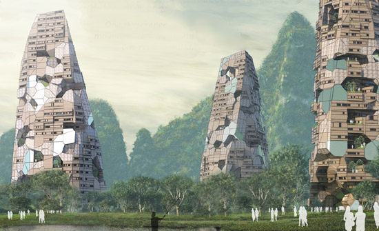 hongjun zhou and lu xiong: hermit mountains skyscraper_hermitskyscraper002.jpg