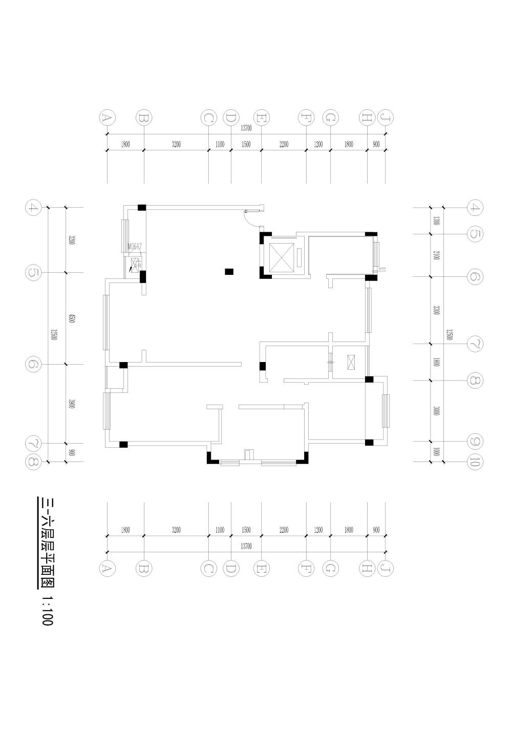 求各位大神给我改改方案！！！总觉得这布置有点问题 ！！_原建筑图