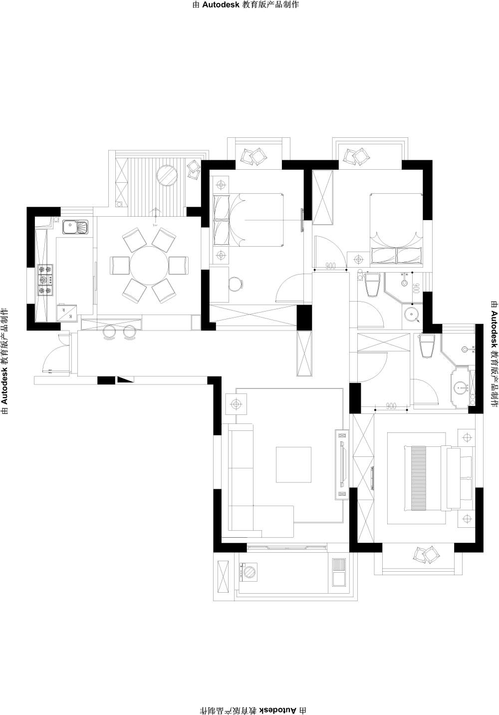 【紧急求助】120平 三代同堂 求P_@MT-BBS_CAD-Model.jpg