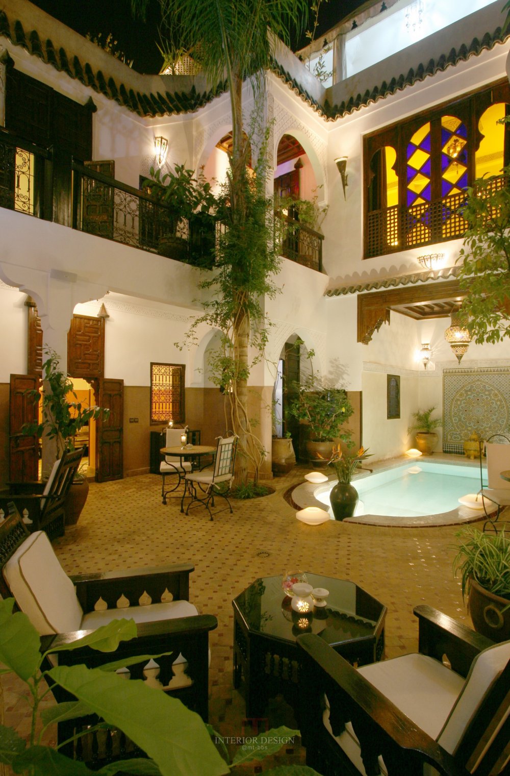 摩洛哥马拉喀什悦椿度假酒店 Angsana Riads Collection Morocco_27797496-H1-ANMK_RiadBlanc_Courtyard PR0711.JPG