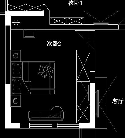 看一看，瞧一瞧！求助各路大神！一起学习交流，向大神..._一户型四房卧室修改图