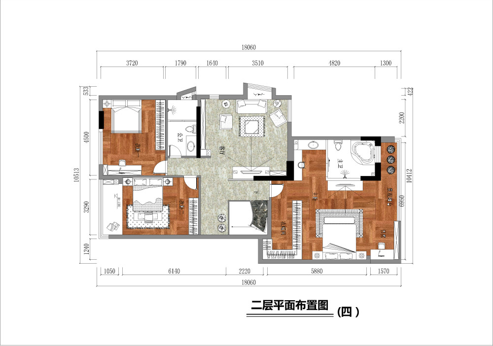 刚做的别墅平面请提意见_凯德别墅小林-Mode4l副本.jpg