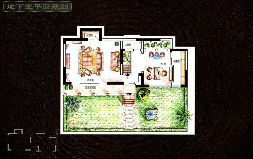 简美风格住宅_地下室平面规划.jpg