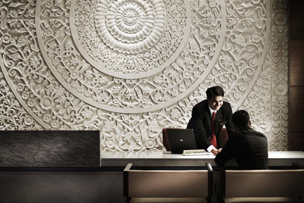 新德里古尔冈皇冠假日酒店 Crowne Plaza Gurgaon_33170296-H1-WELCM_FDSK_06.JPG