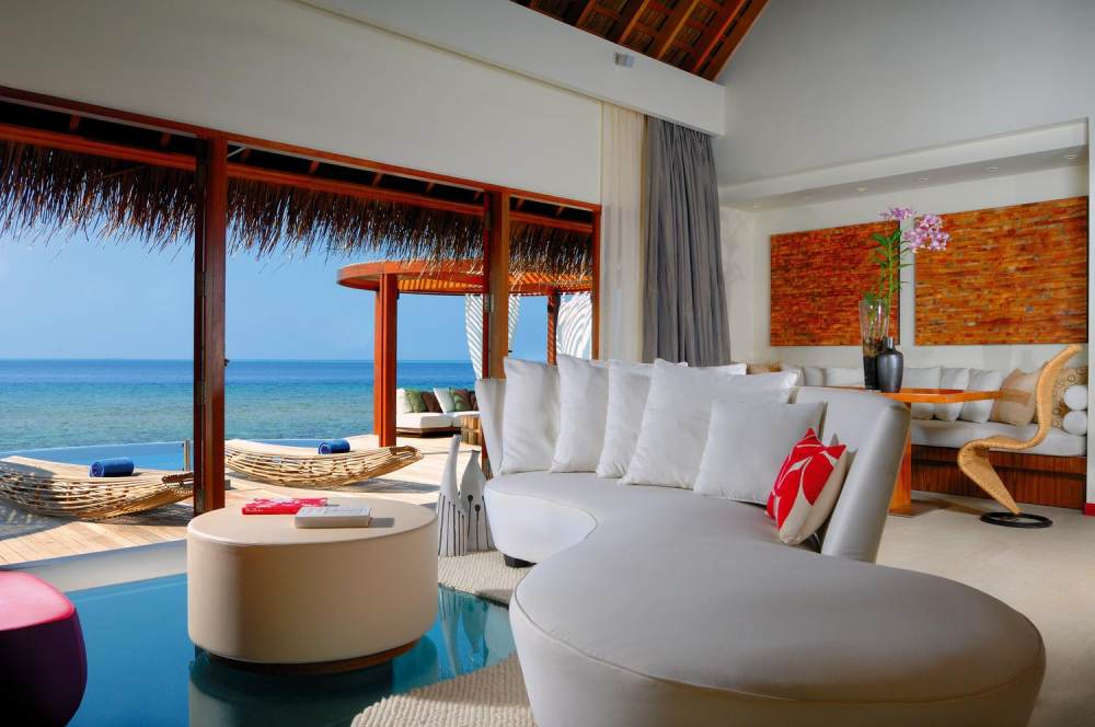 马尔代夫北阿里环礁W水疗度假酒店_复件 23)W Retreat &amp_ Spa - Maldives—Seascape Escape Living Room 拍攝者.jpg