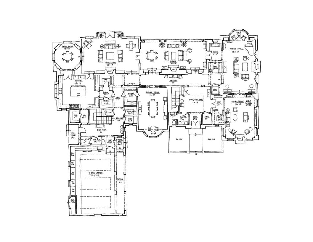 新古典主义豪宅—比华利山庄御用建筑师专集_Wagman_FirstFloorPlan.jpg