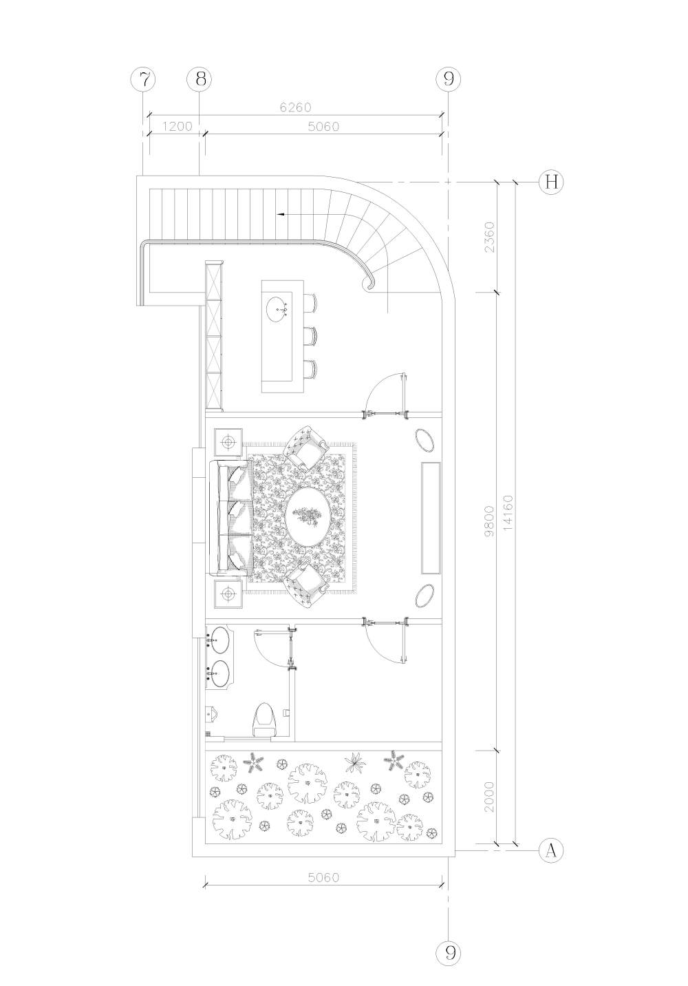 欧式地下室要水吧影音室卫生间，求让人眼前一亮的方案_Model.jpg