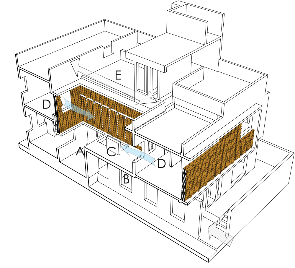 Gaurav Roy Choudhury-横向公寓_5216d92ae8e44e4ee30001c0_lateral-house-gaurav-roy-choudhury_sect.png