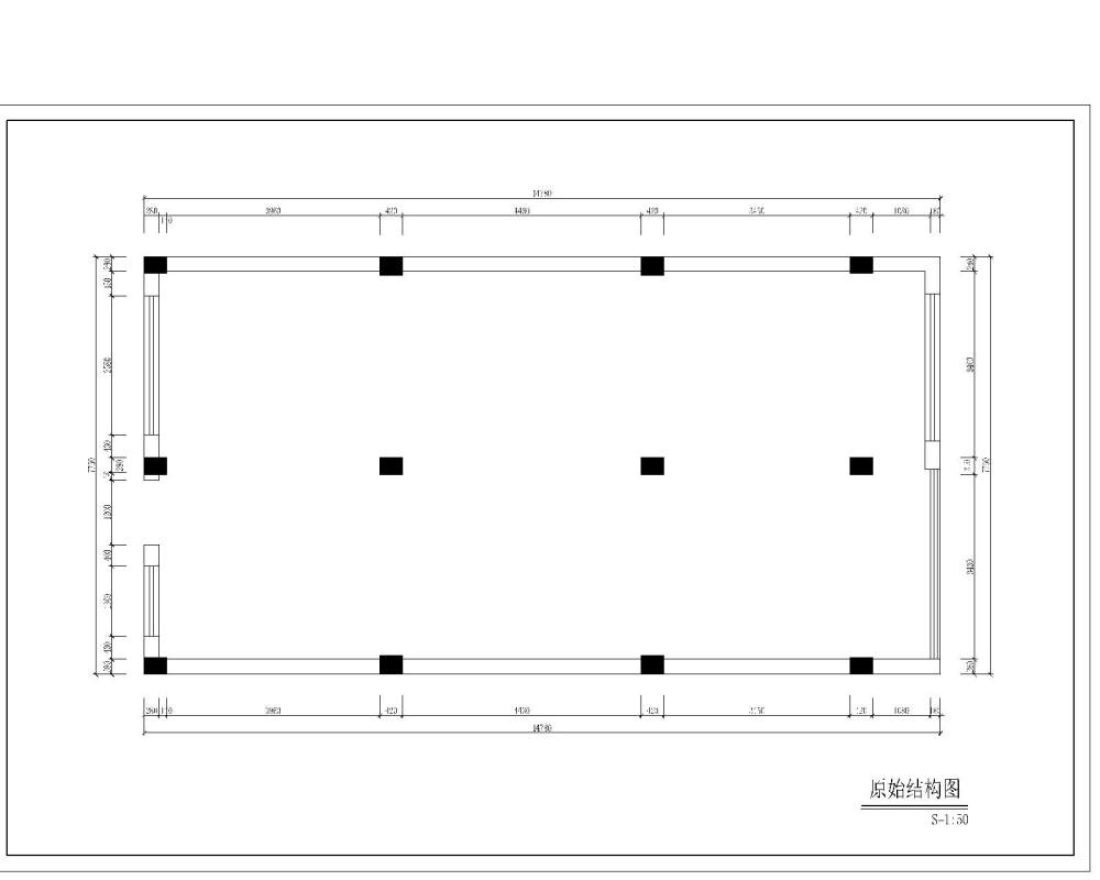 7米乘14米方正的户型，求P_Drawing1-Model.jpg