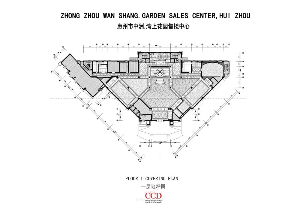 CCD--惠州市中洲湾上花园售楼中心设计方案2012_03.一层地坪图.jpg