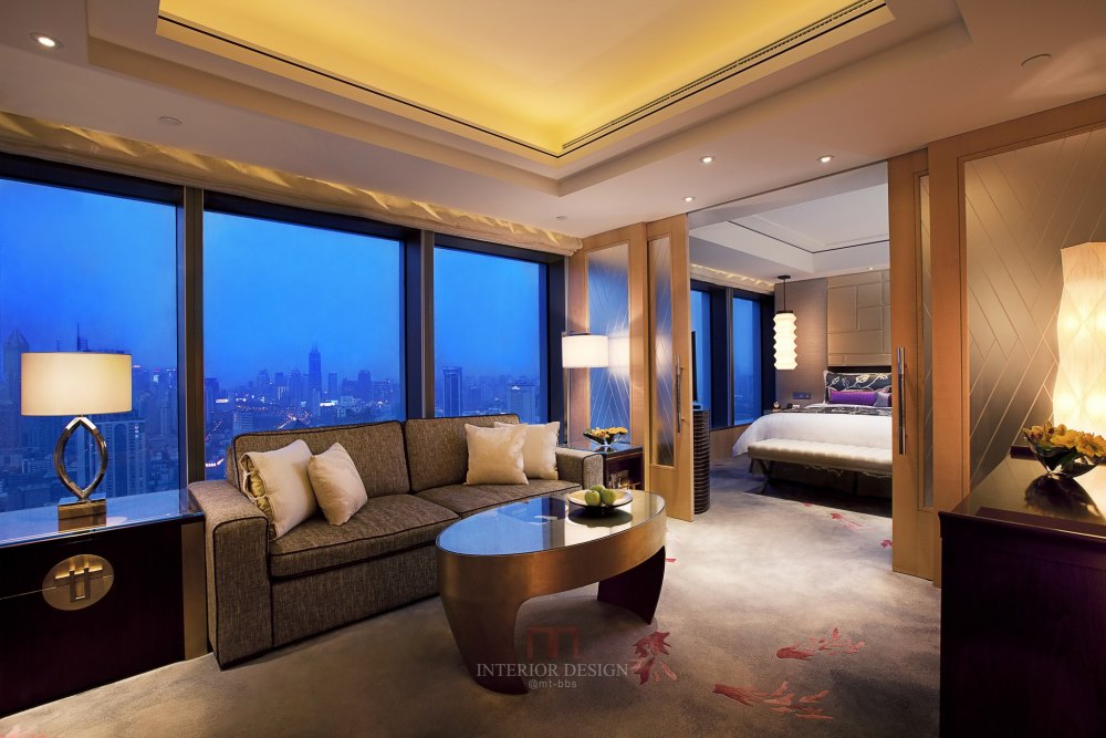 上海静安香格里拉大酒店（Jingan Shangri-La, West Shanghai）20130904_Grand_Premier_Evening.jpg