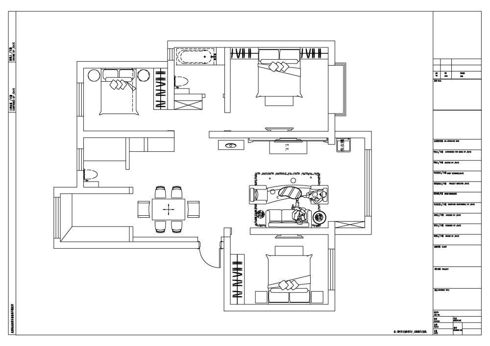 115平3室两厅方案,求P，求指点_7.jpg