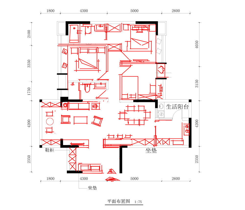 急！！求大虾帮忙出处方案！！_@MT-BBS_平面图.jpg