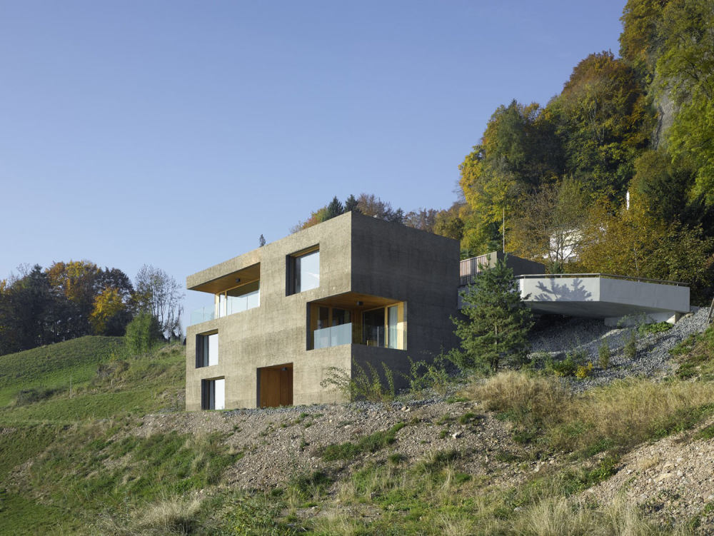 瑞士卢塞恩菲茨瑙栖息在山顶的景观度假住宅_Home-in-Vitznau-01.jpg