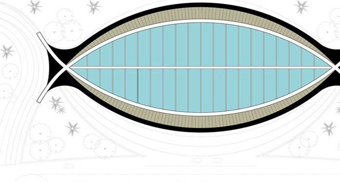 DOS事务所设计伊拉克埃尔比勒的奥林匹克游泳馆_a9f460eet7c3458c1dace&690.jpg