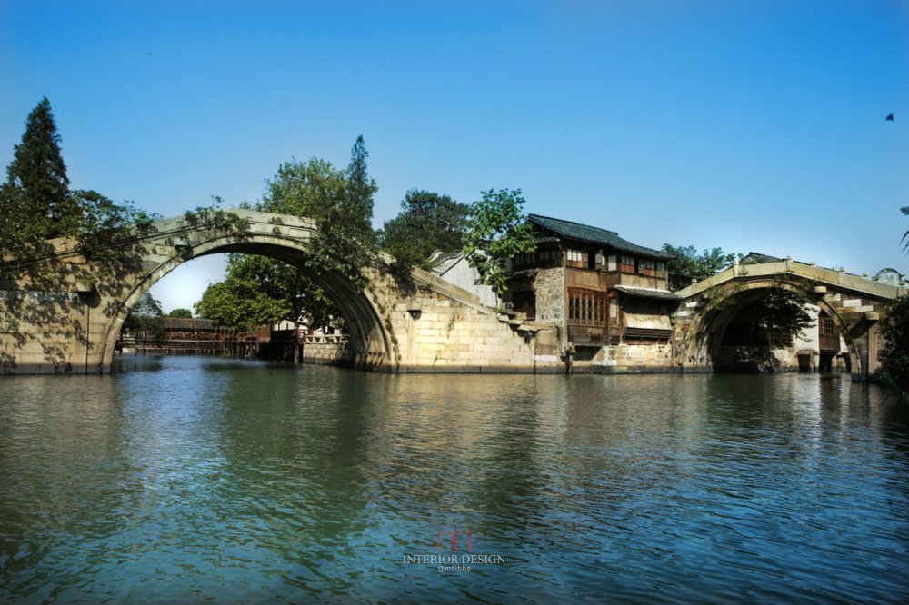 浙江乌镇会所(官方摄影) Wuzhen Clubhouse_31382896-H1-Twin Bridge.jpg