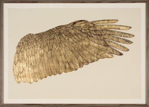 NATURAL CURIOSITIES美国洛杉矶一个画店_Wings of Love, Goldleaf right.jpg