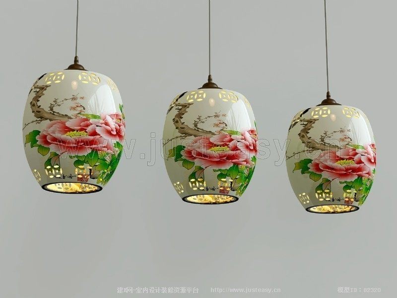新中式国画陶瓷灯【模型ID_82320】.jpg