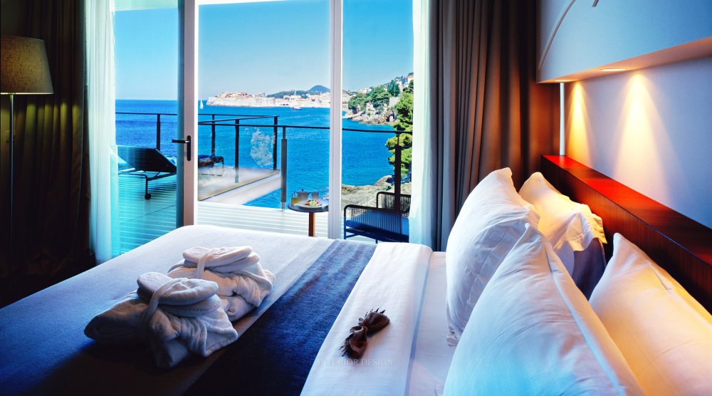 克羅埃西亞杜布若维尼克别墅酒店 Villa Dubrovnik_39672851-H1-03_HVD_Suite_Bedroom_View.jpg