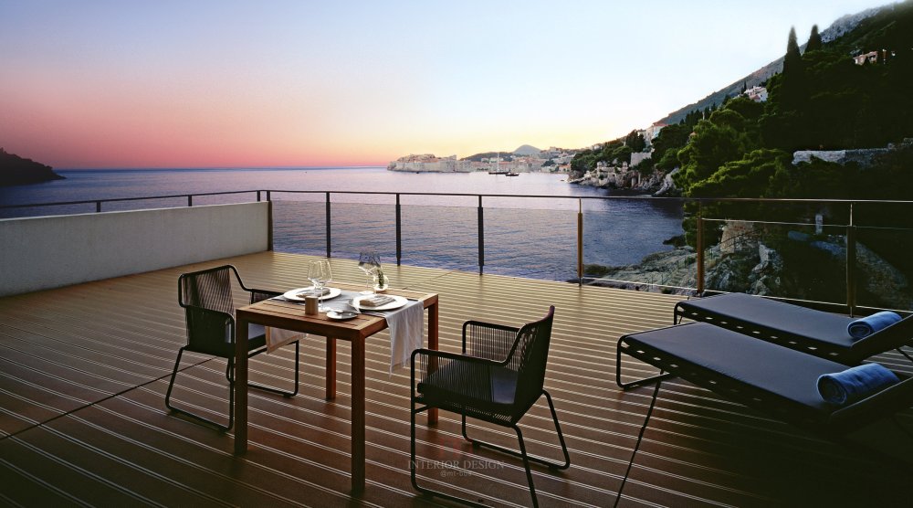 克羅埃西亞杜布若维尼克别墅酒店 Villa Dubrovnik_39670163-H1-02_HVD_Suite_Terrace_Sunset.jpg