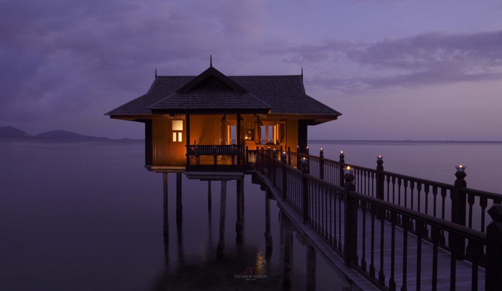 马来西亚邦咯岛绿中海度假村 Pangkor Laut Resort_27998125-H1-Sea Villas at Dusk.jpg