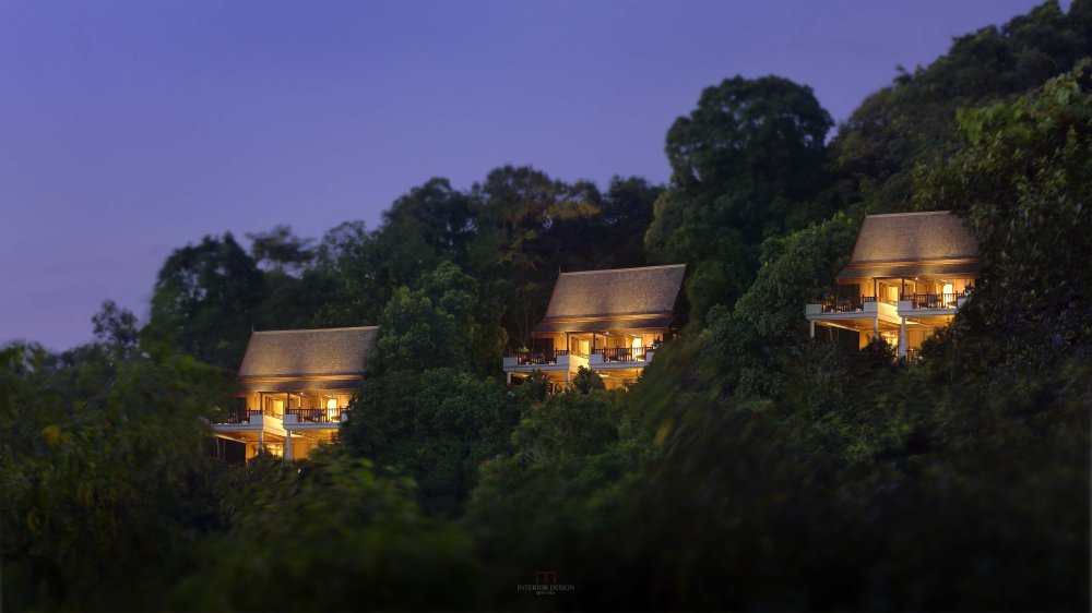 马来西亚邦咯岛绿中海度假村 Pangkor Laut Resort_27998113-H1-Hill Villas at Dusk.jpg