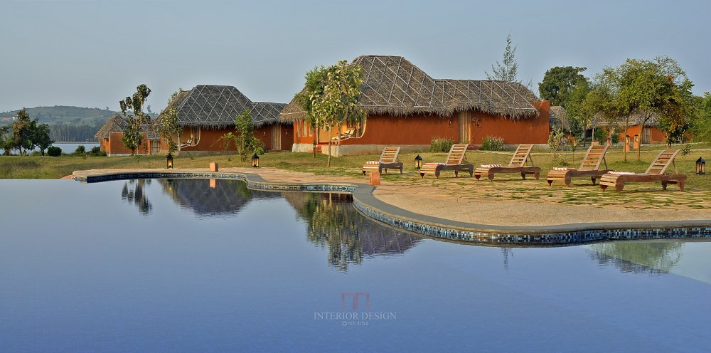 印度迈索尔橘子郡卡碧尼度假村 Orange County, Kabini_26047170-H1-Pool and Huts.jpg