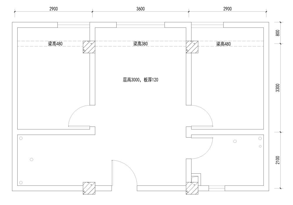 小户型，求新思路_结构图.jpg