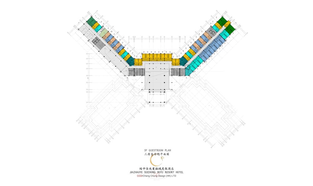 CCD--佳兆业绥中铂域度假酒店(方案设计概念)20130328_50 客房总平面图 3F.jpg