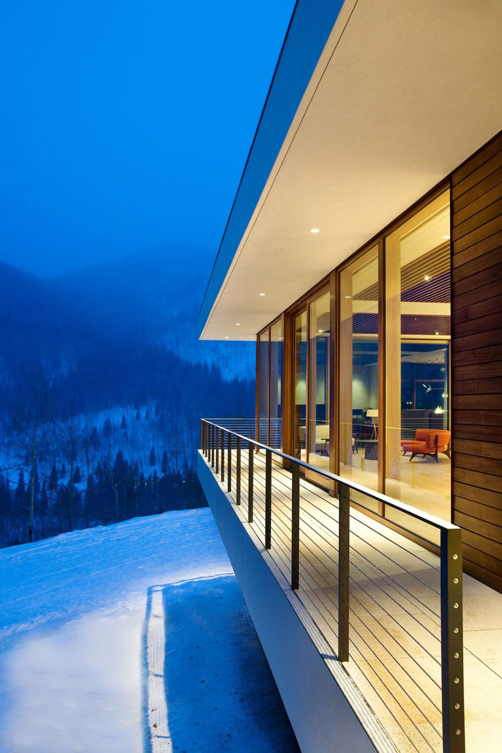 美国科罗拉多州阿斯彭群山环绕的私人现代住宅_Linear-House-17.jpg
