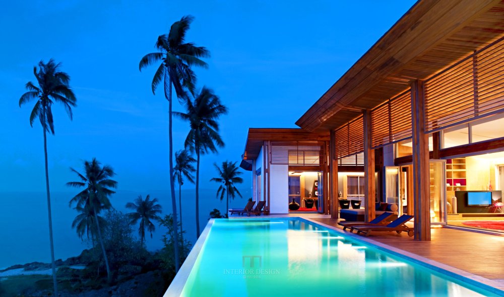 W的另一种风情---泰国苏梅岛W酒店(W Retreat Koh Samui)_1)W Retreat Koh Samui—Residence Exterior - Dusk 拍攝者.jpg