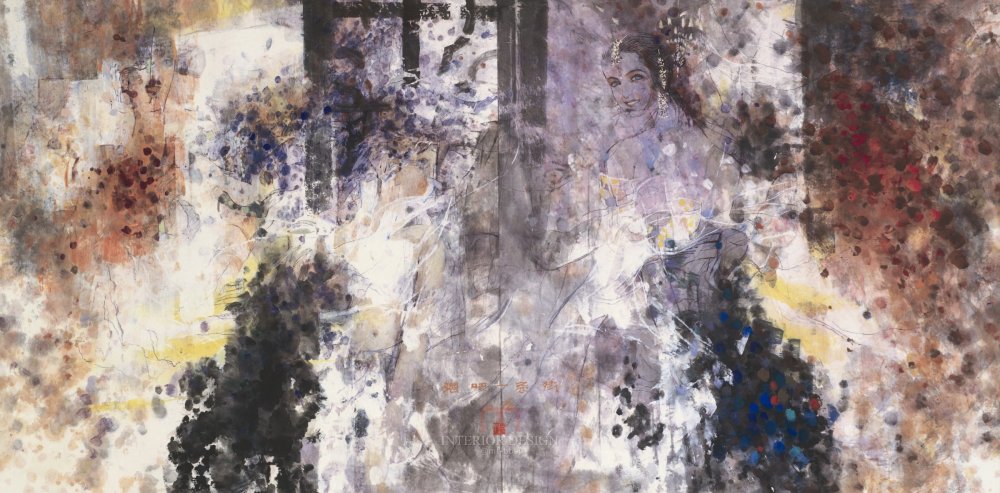 石齐大师作品_酒吧一条街2005年124cmX248cm.jpg