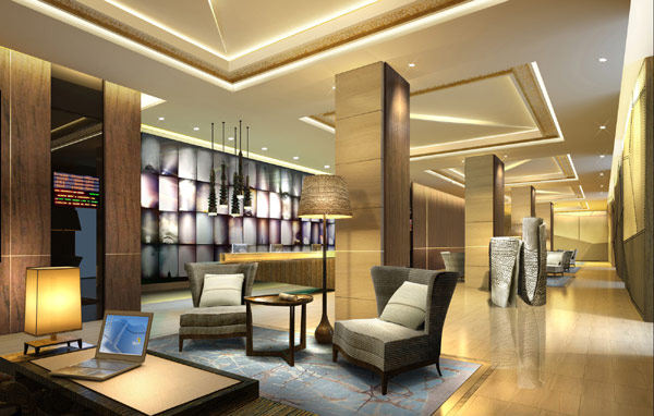 新凯宾斯基喜瑞饭店(印度)_interior-lobby-interior-design-design-hanging-lamps-patterned-wall-fur-rug-wall-.jpg