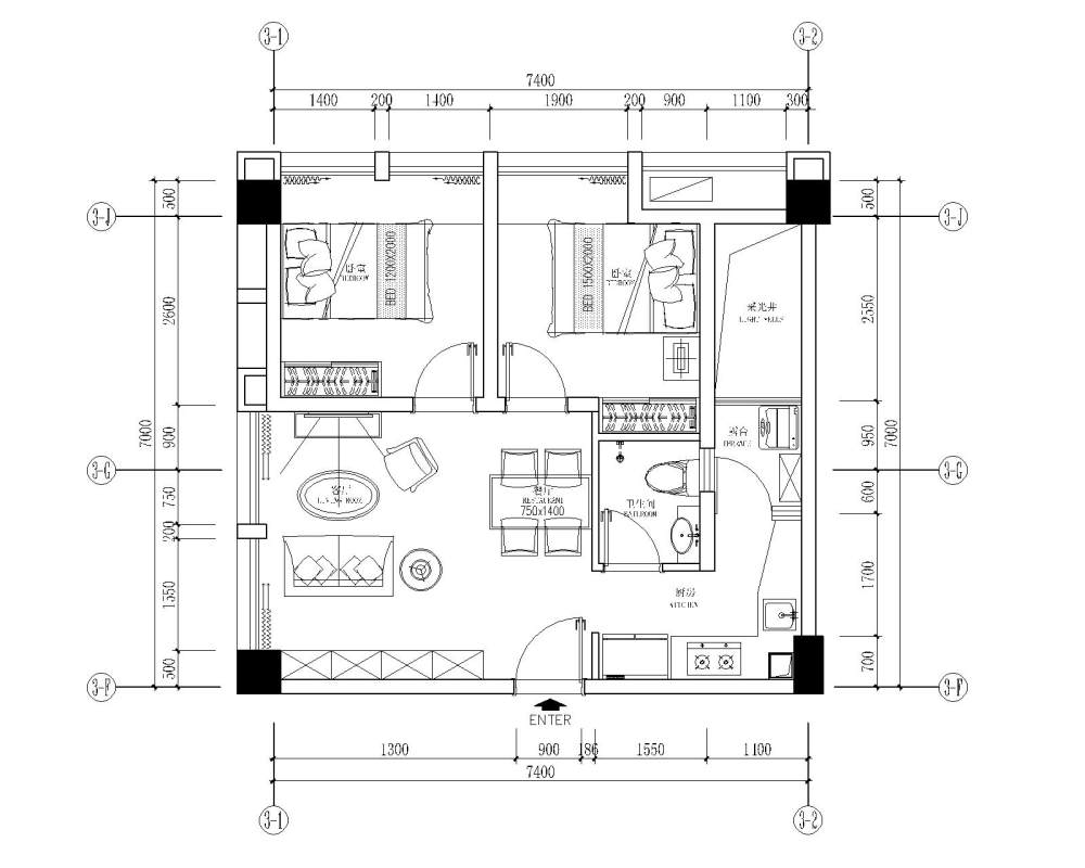 大家一起看看_B11-1公寓平面方案图-Model.jpg